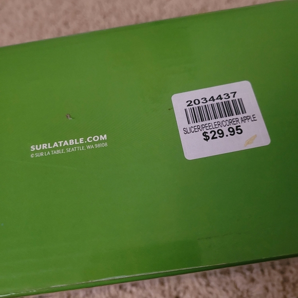 Sur La Table 3 In 1 Apple Tool Peel Core Slice Kitchen Gadgets - Picture 10 of 13
